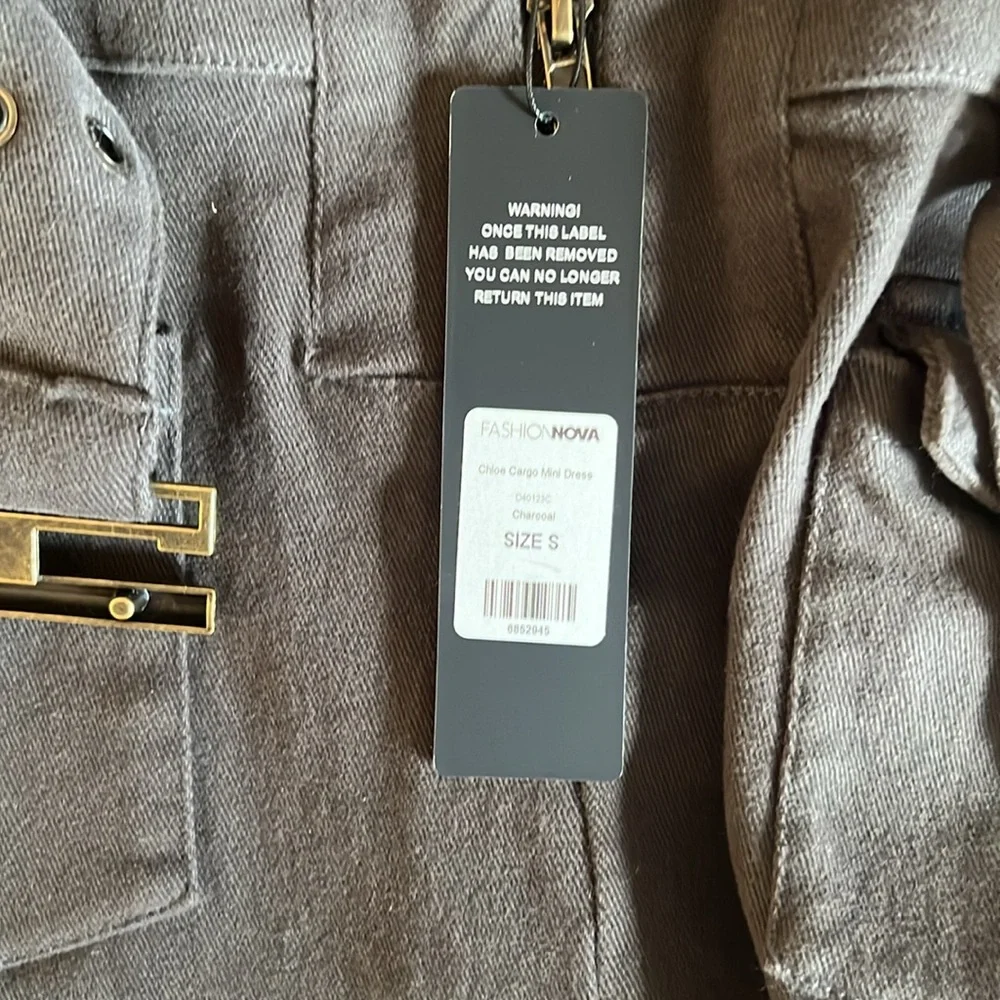 Army girl look. Cute short dress from fashion nova - Picture 2 of 3